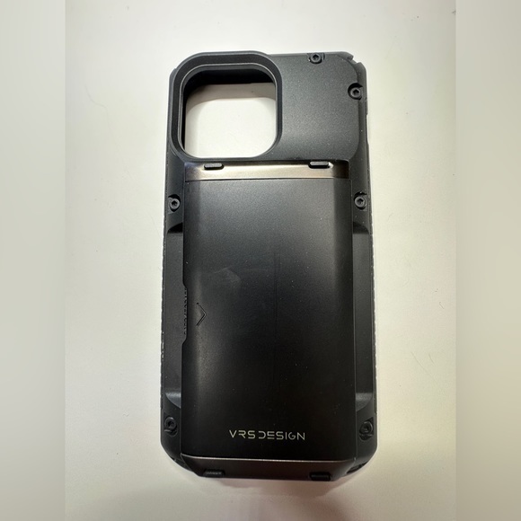 iPhone 14 Pro‎ Max Black Case Credit Card Storage - Picture 2 of 6